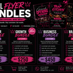 Digital Flyer Design Bundles