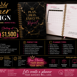 Custom Planner Design